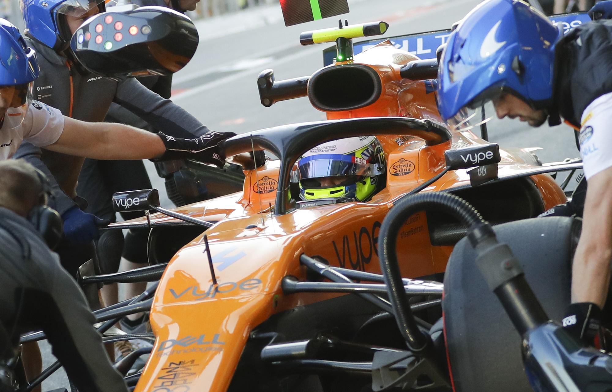 Lando Norris v McLarene.