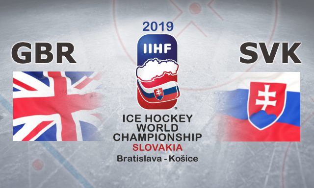Veľká Británia - Slovensko (MS v hokeji 2019)