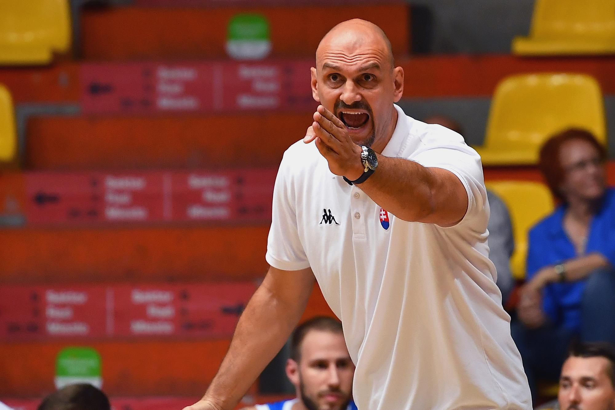 Tréner mužskej basketbalovej reprezentácie Slovenska Žan Tabak.