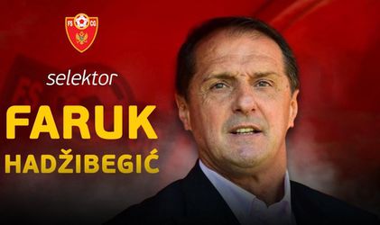Faruk Hadžibegič je nový tréner reprezentácie Čiernej Hory
