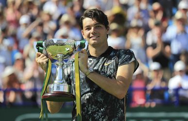 ATP Eastbourne: Nečakaný triumf 21-ročného Američana Taylora Fritza