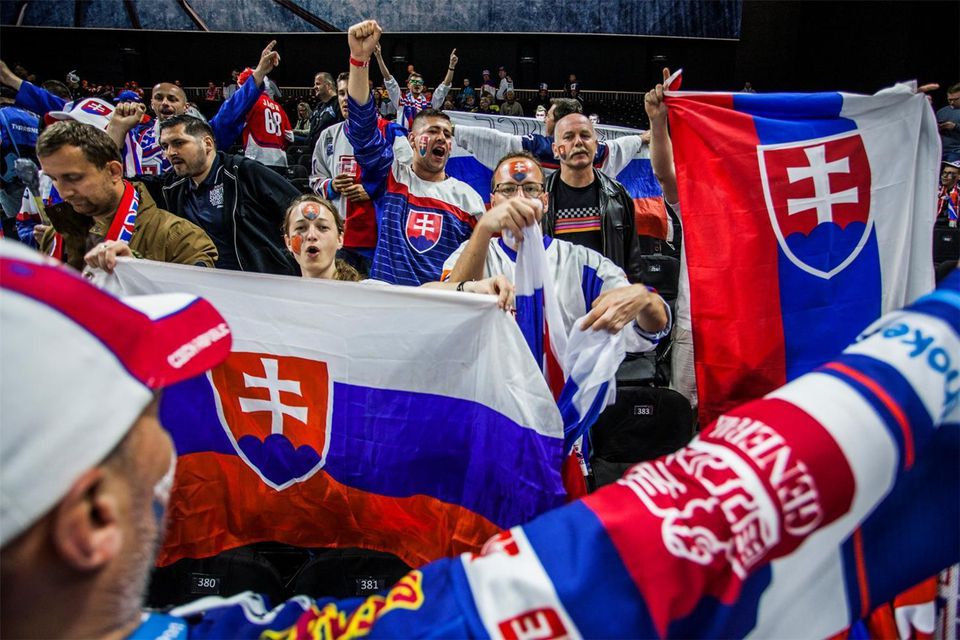 Fanúšikovia slovenskej hokejovej reprezentácie