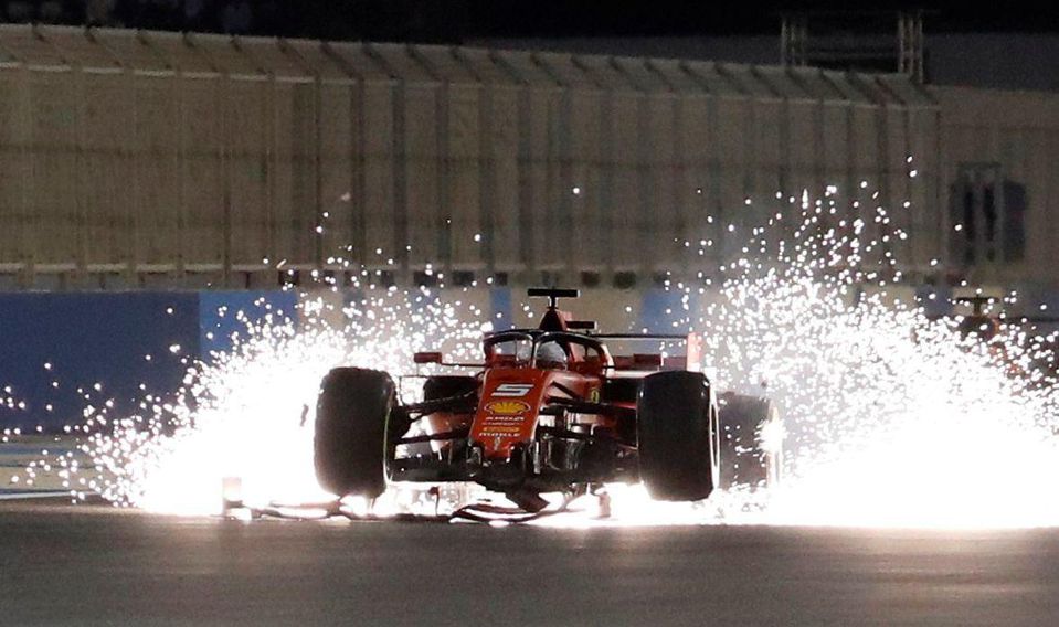 Sebastian Vettel, Ferrari na VC Bahrajnu