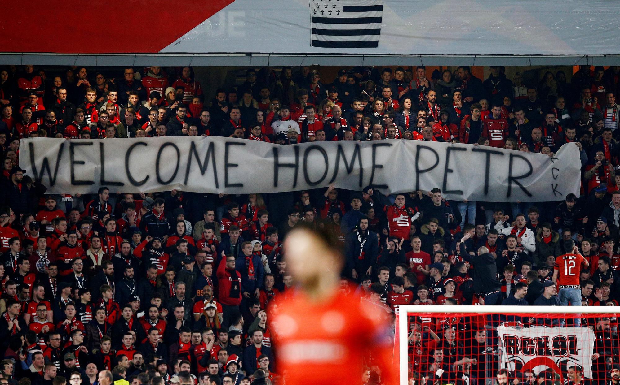 Fanúšikovia v Rennes vítali Petra Čecha