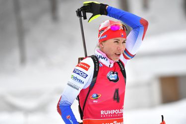Anastasia Kuzminová v šprinte len tesne za stupňami víťazov