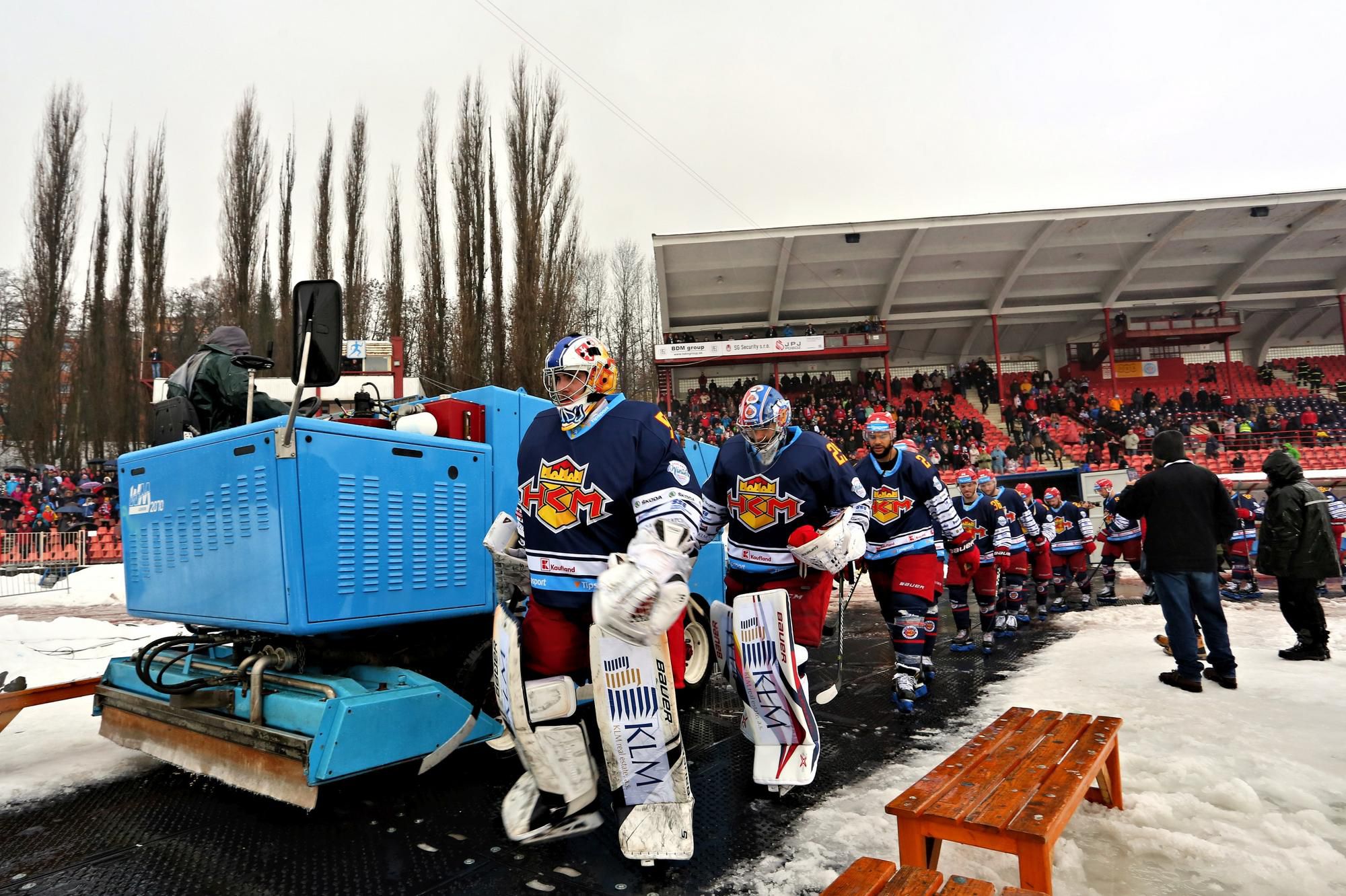 Hráči Zvolena na Winter Classic 2019