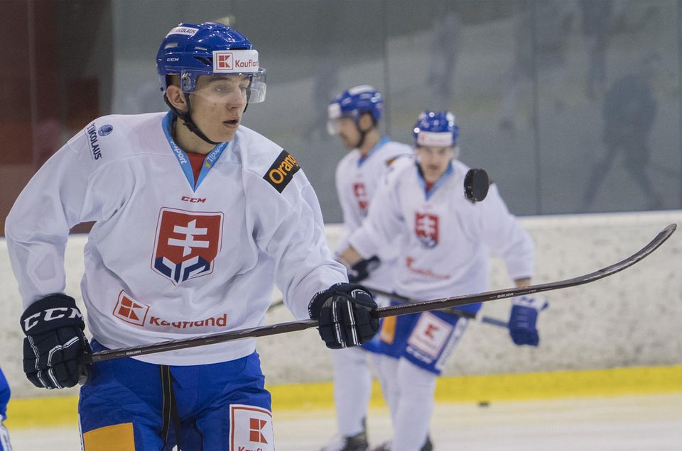 Zraz slovenskej hokejovej reprezentácie