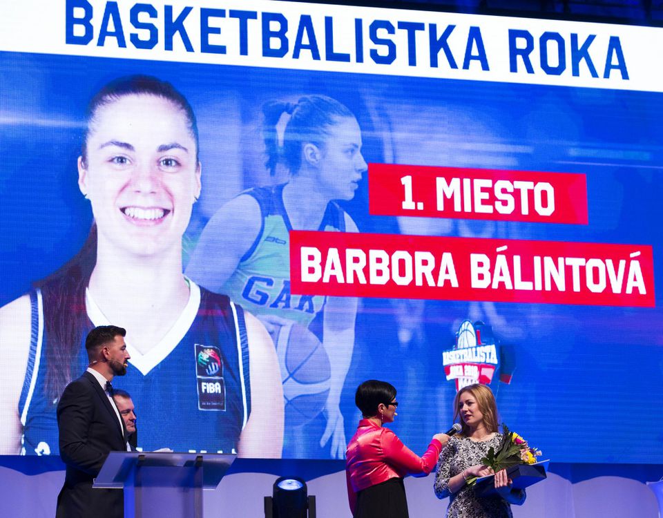 Basketbalistkou roka sa stala Barbora Bálintová