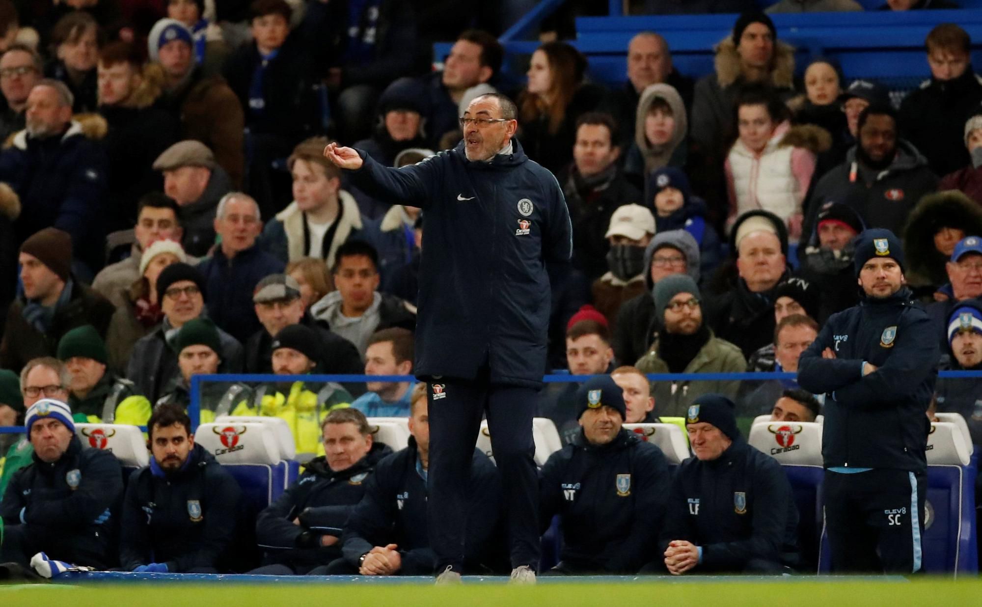 Maurizio Sarri, tréne Chelsea FC