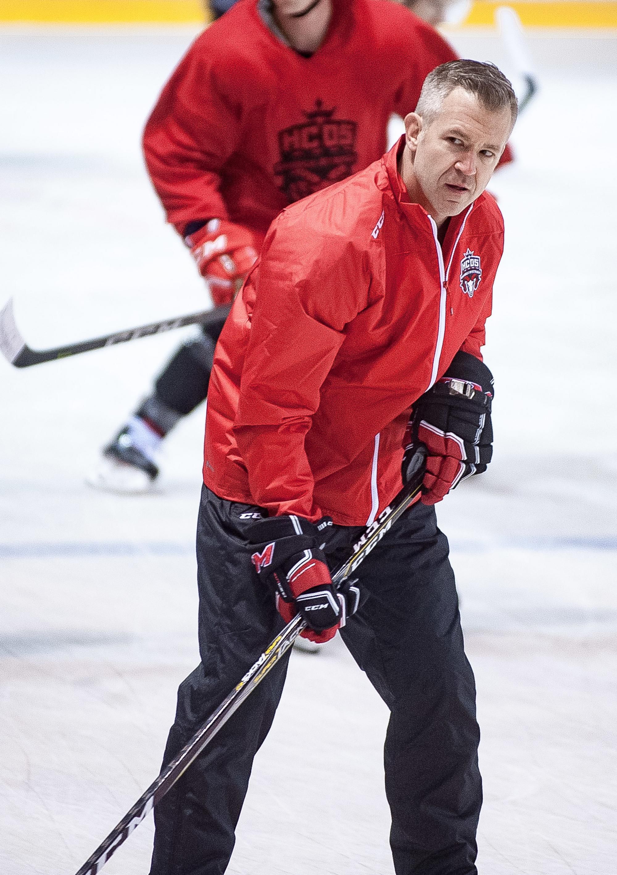 Hlavný tréner HC'05 iClinic Banská Bystrica Dan Ceman.