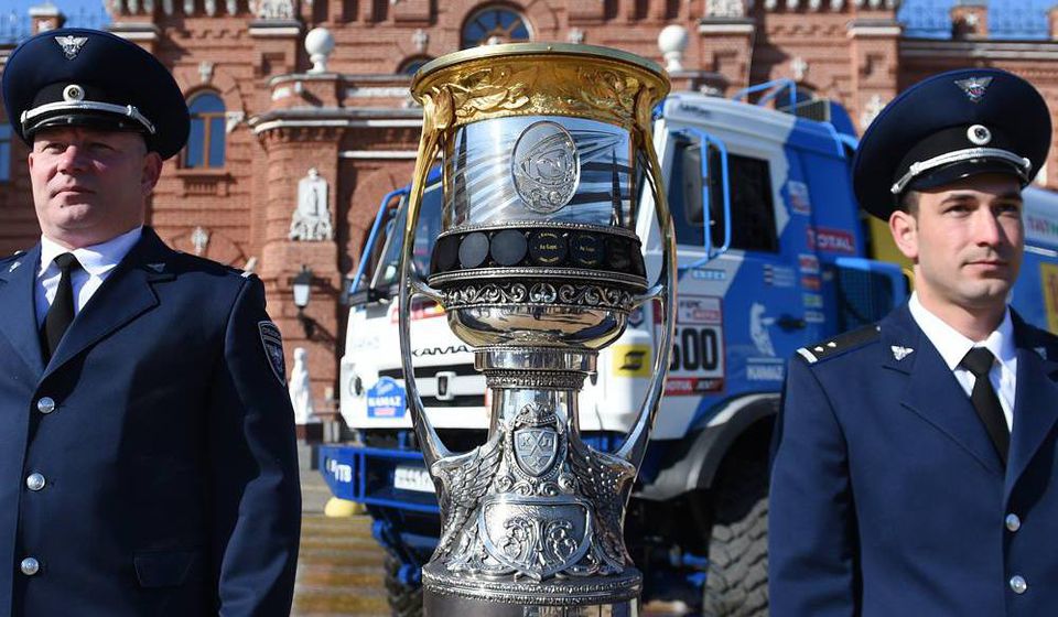 Gagarinov pohár na ceste do Kazane.