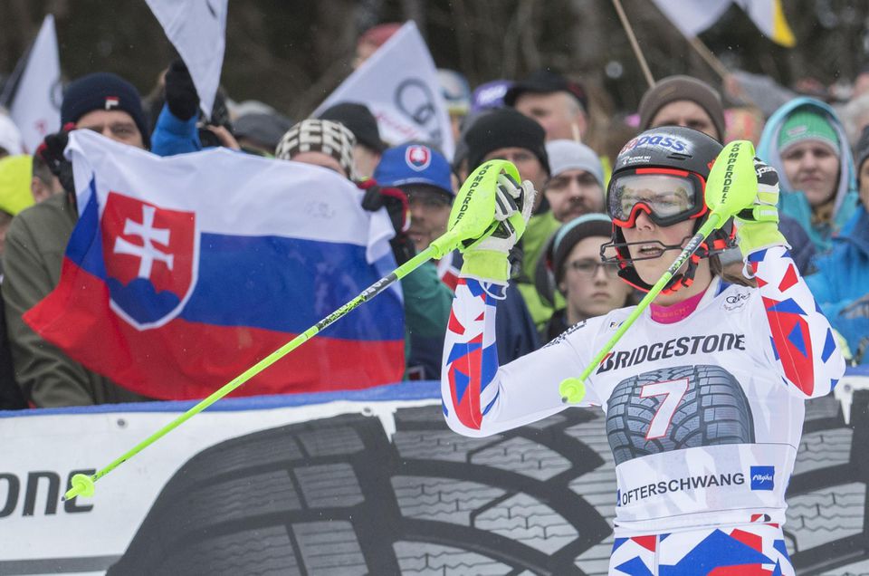 Slovenská slalomárka Petra Vlhová.