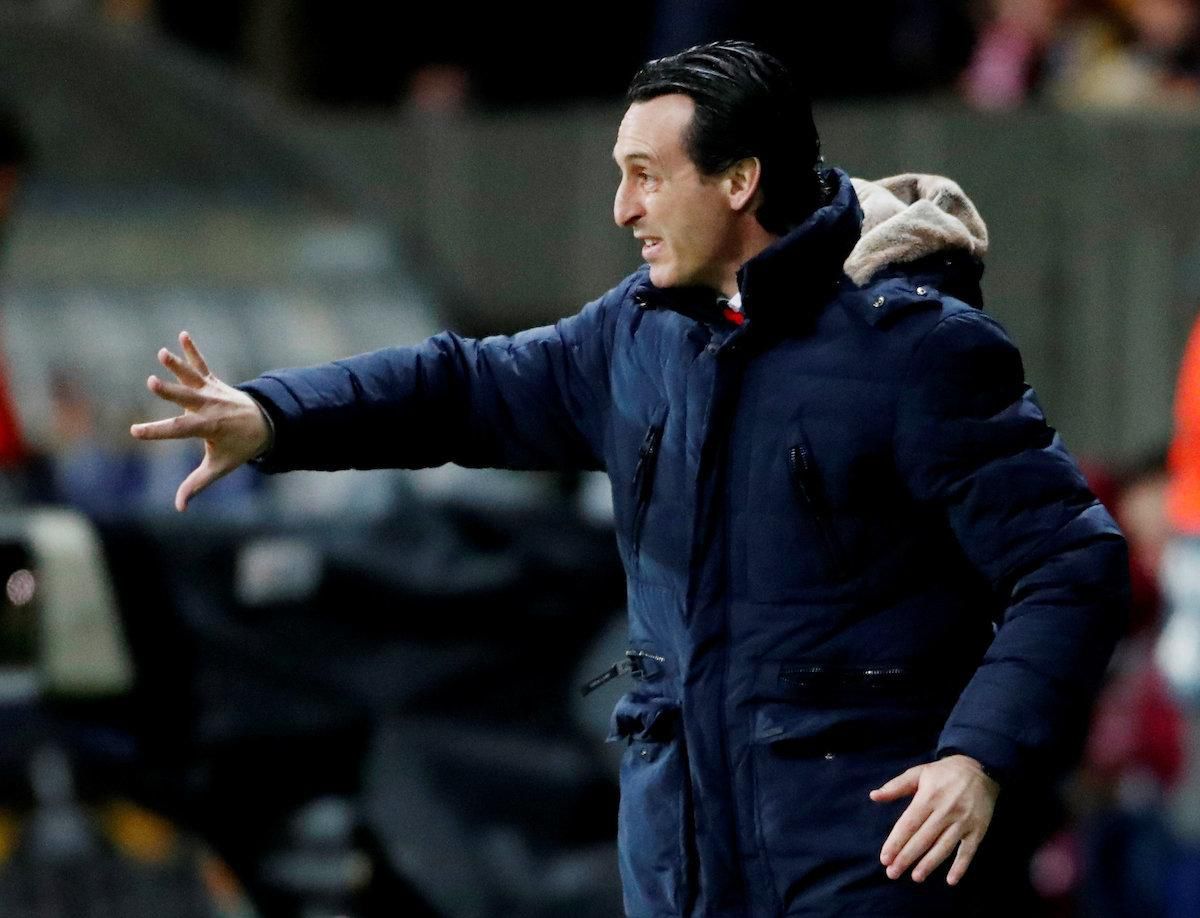 Unai Emery (Arsenal FC).