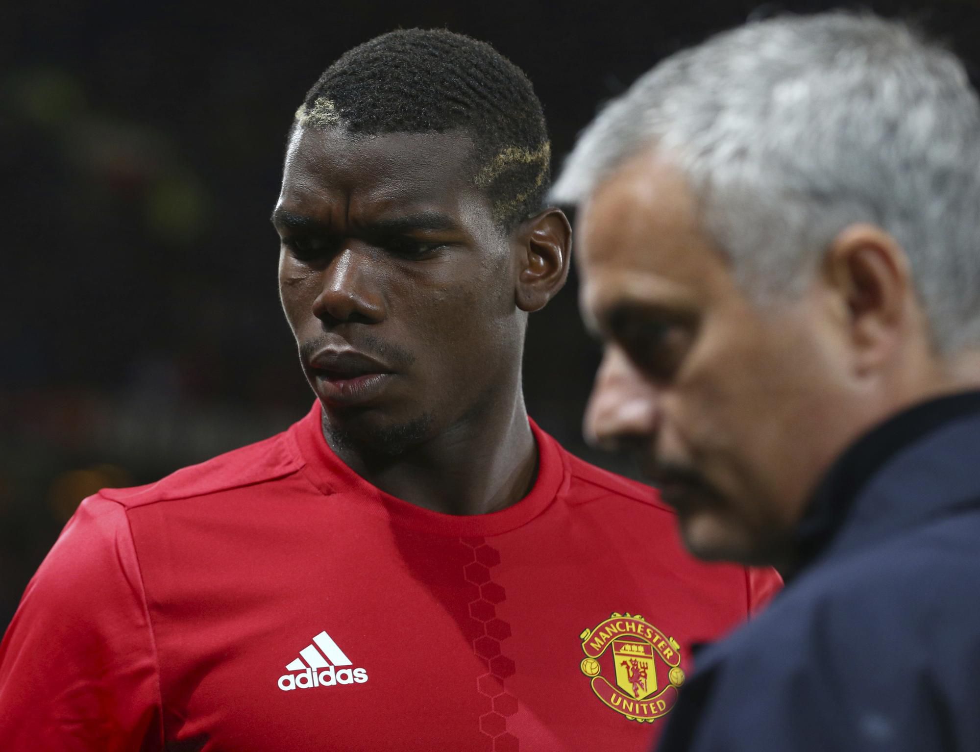 José Mourinho a Paul Pogba