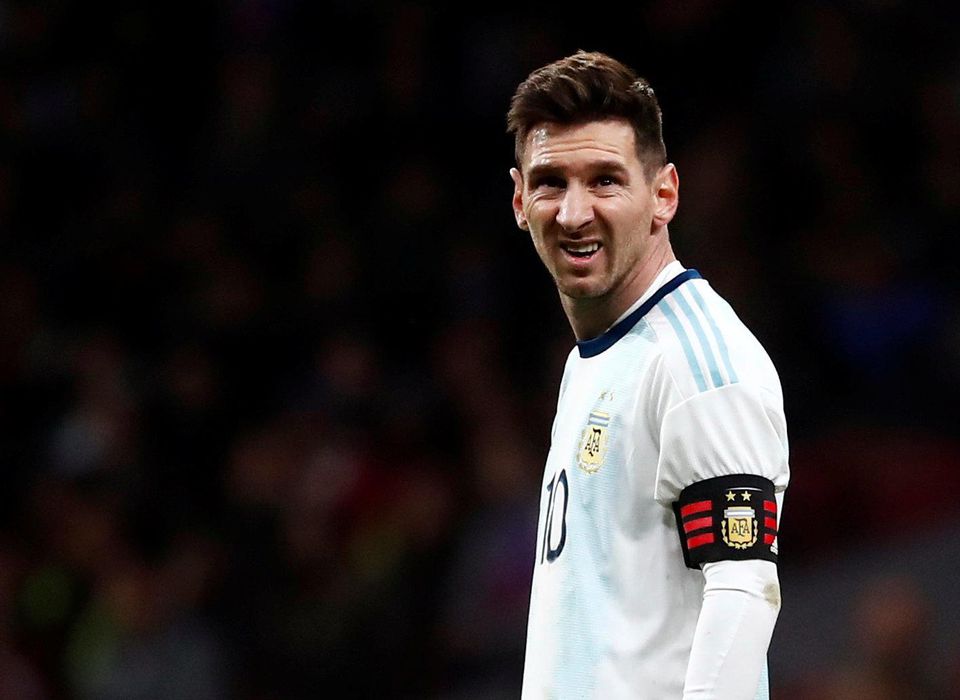 Argentínsky útočník Lionel Messi.