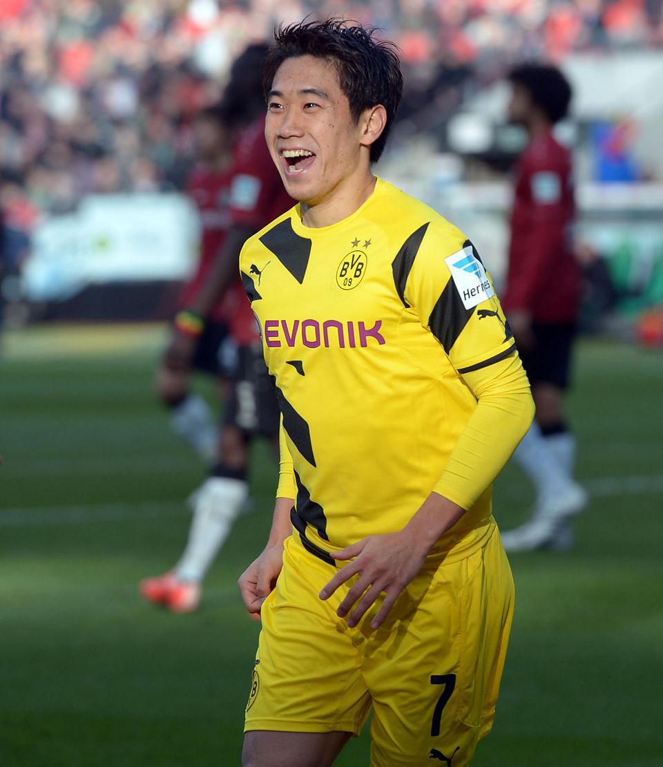 japonský stredopoliar Dortmundu Šindži Kagawa
