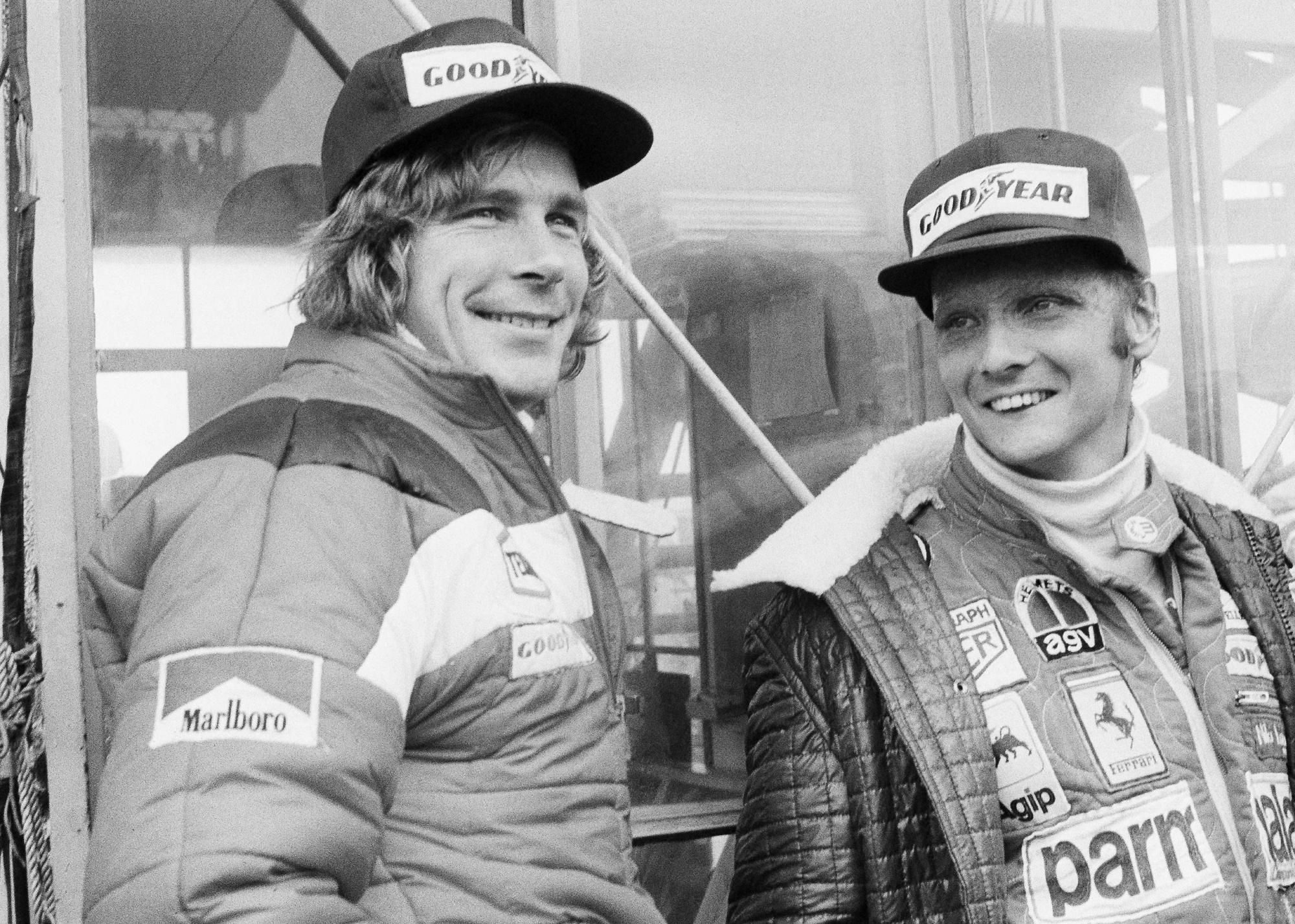 Rivali - James Hunt a Niki Lauda.
