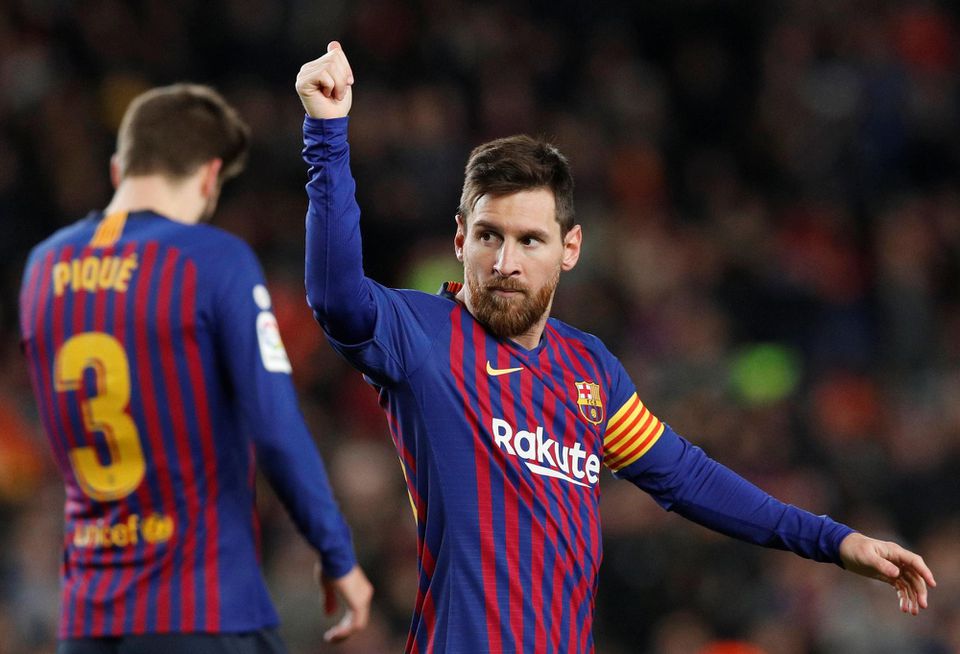 Barcelonská hviezda Lionel Messi.