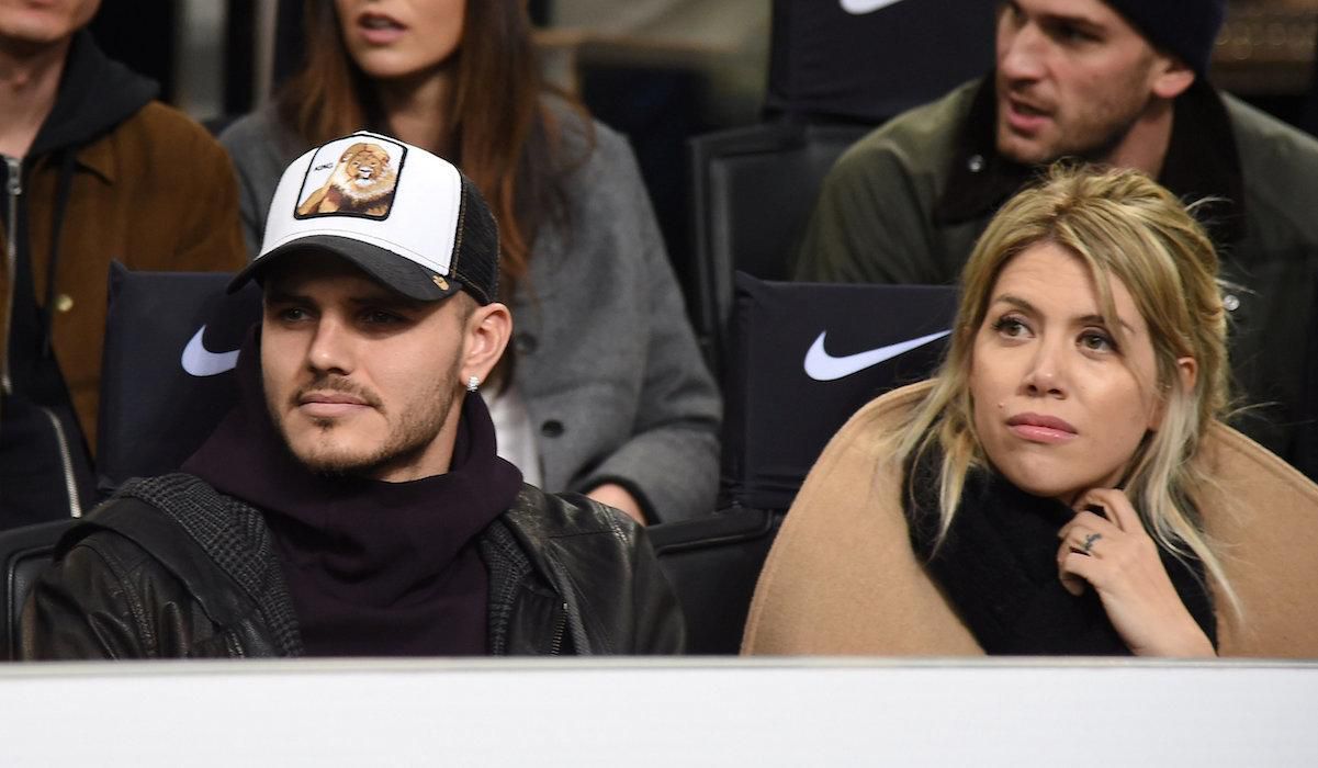 Mauro Icardi a jeho manželka Wanda Nara.