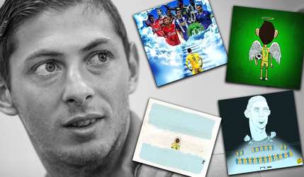 Na počesť zosnulého futbalistu: S Emilianom Salom sa lúčia aj športoví ilustrátori a karikaturisti