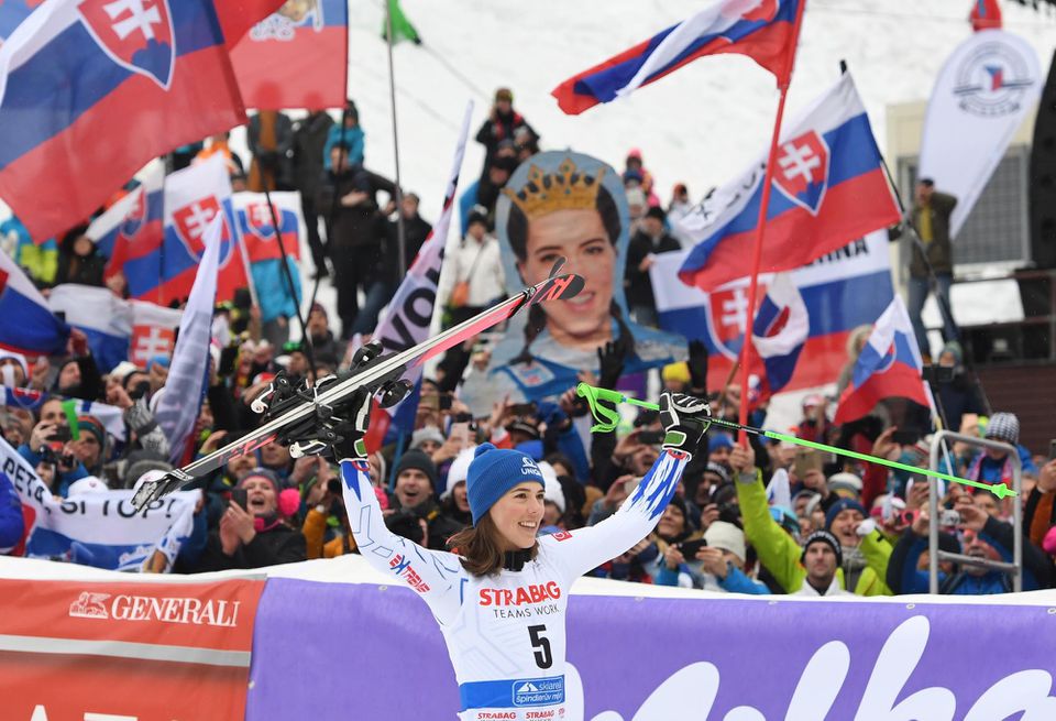 Petra Vlhová triumfovala na pretekoch Svetového pohára v Špindlerovom Mlyne