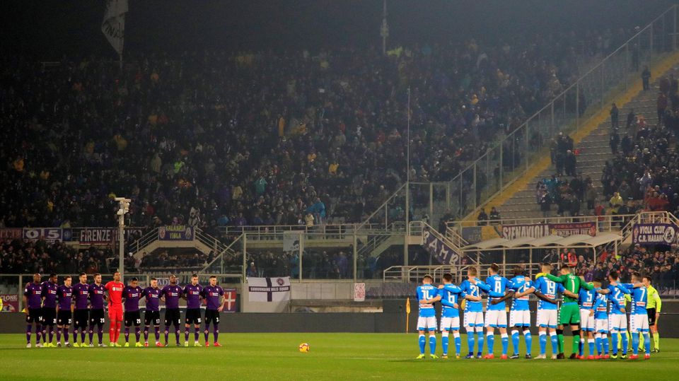 Hráči ACF Fiorentina vs hráči SSC Neapol