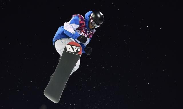 Johann baisamy snowboard u rampa semifinale soci2014 reuters