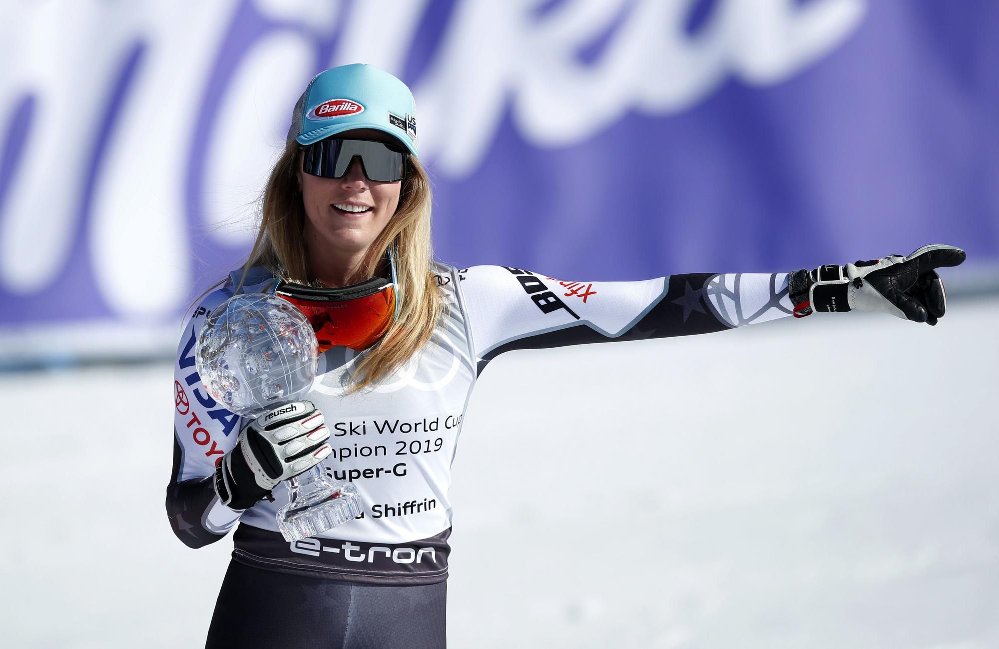 Americká zjazdárka Mikaela Shiffrinová získala malý krištáľový glóbus za superobrovský slalom.