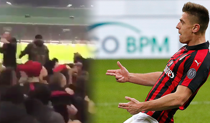 Fanúšikovia AC Miláno vyspevovali meno hrdinu Piateka dlho po zápase