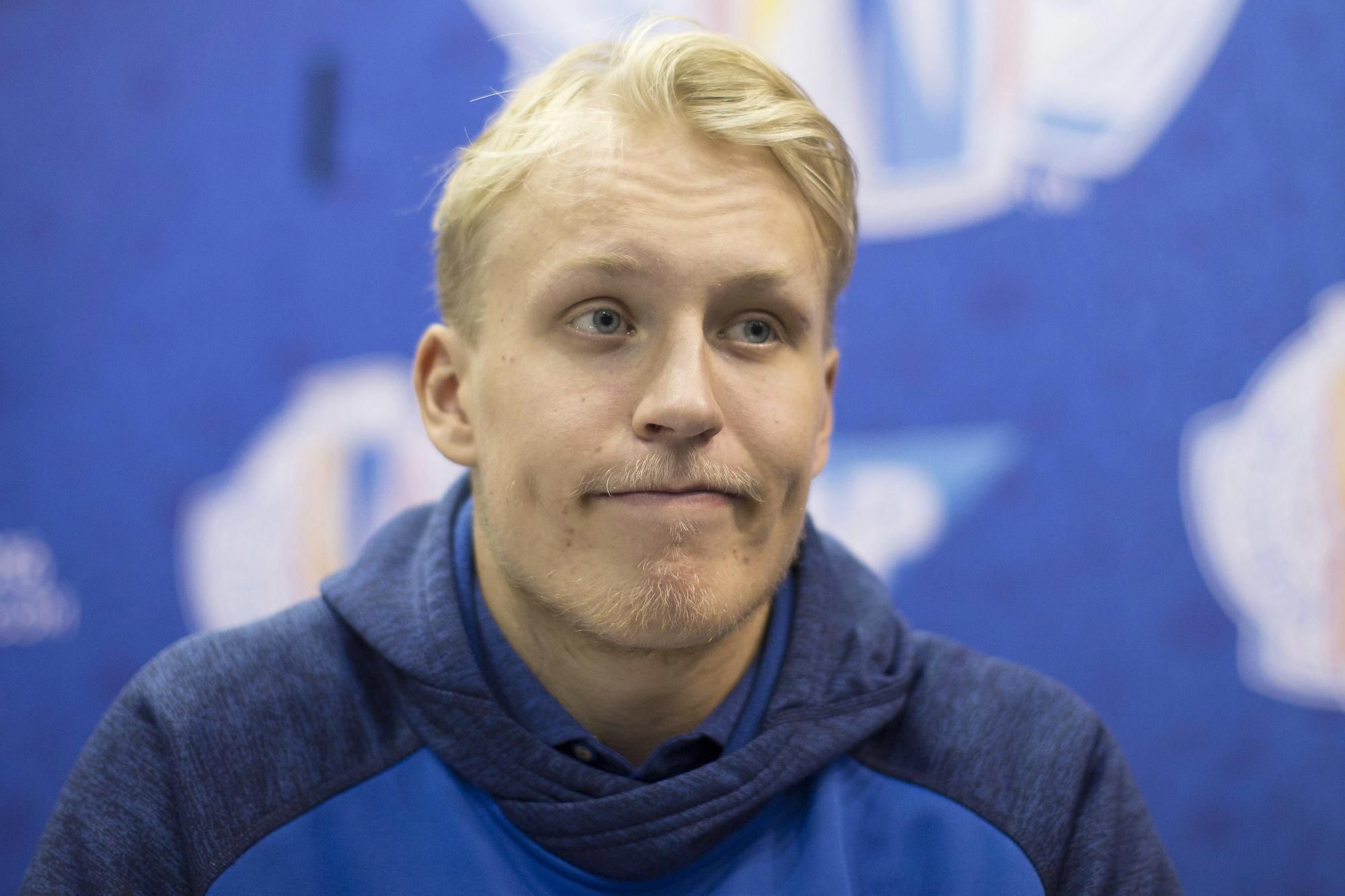 Hokejista Winnipegu Jets Patrik Laine.