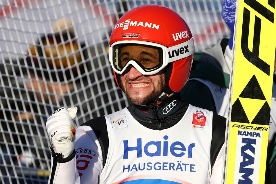 Nemecký skokan na lyžiach Markus Eisenbichler.