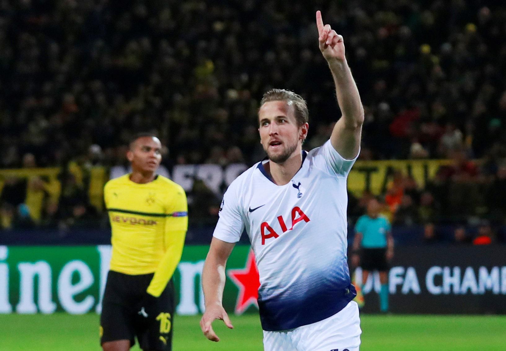 Futbalista Tottenhamu Hotspur Harry Kane.