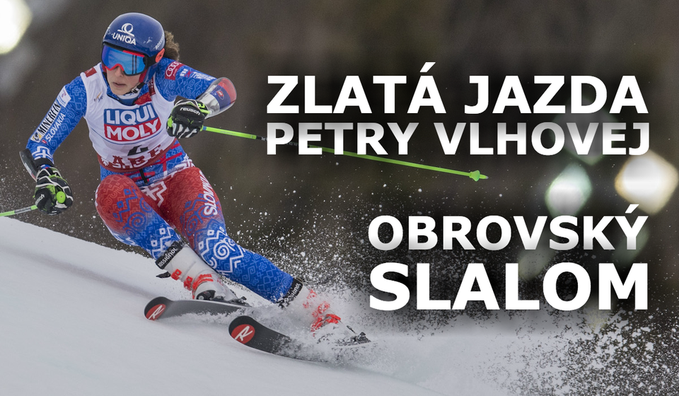 Zlatá jazda Petry Vlhovej v obrovskom slalome na MS v alpskom lyžovaní 2019.