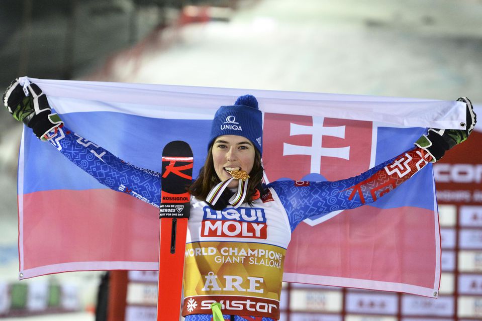 Petra Vlhová získala zlato na MS v alpskom lyžovaní