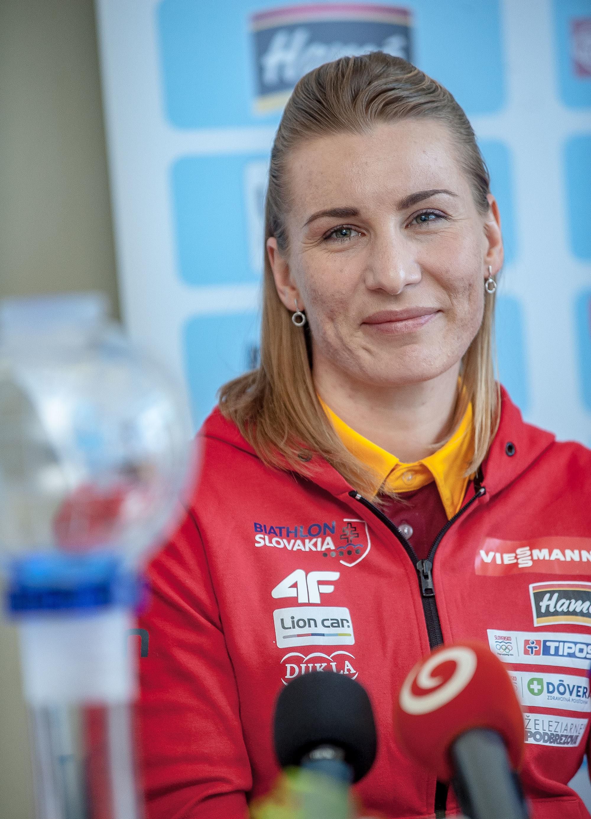 Slovenská reprezentantka v biatlone Anastasia Kuzminová.