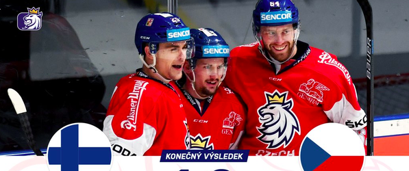 Euro Hockey Tour: Česi si poradili s Fínskom, Švédi zdolali Rusov
