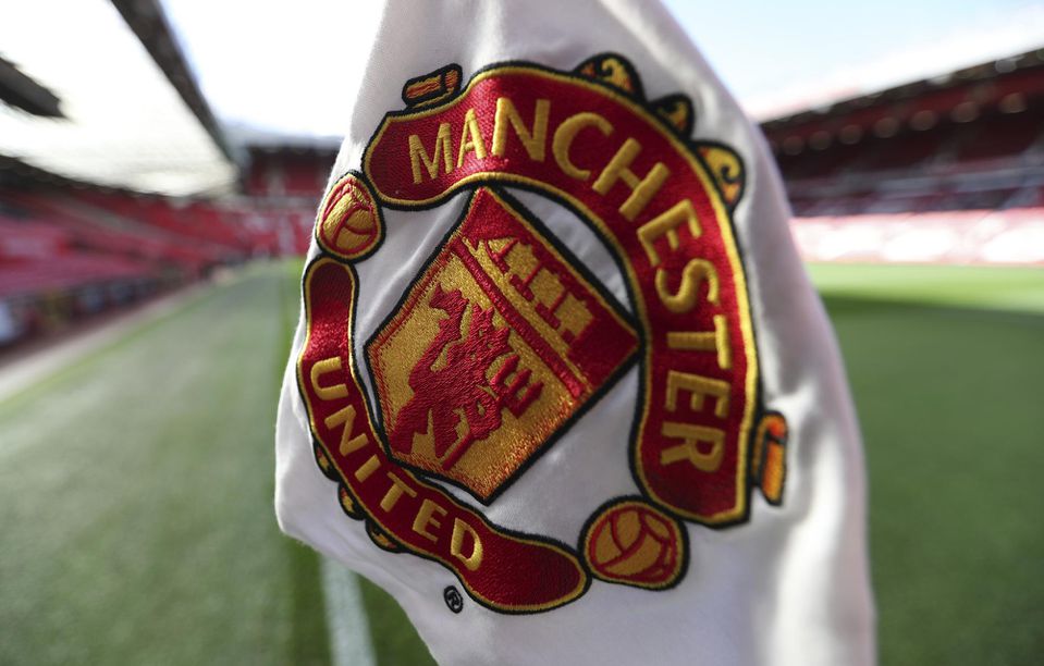 Zástava klubu Manchester United.