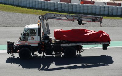 Sebastian Vettel mal počas stredajších testov haváriu