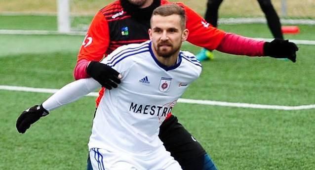Slovenský futbalový univerzál Dominik Kunca z MFK Ružomberok.