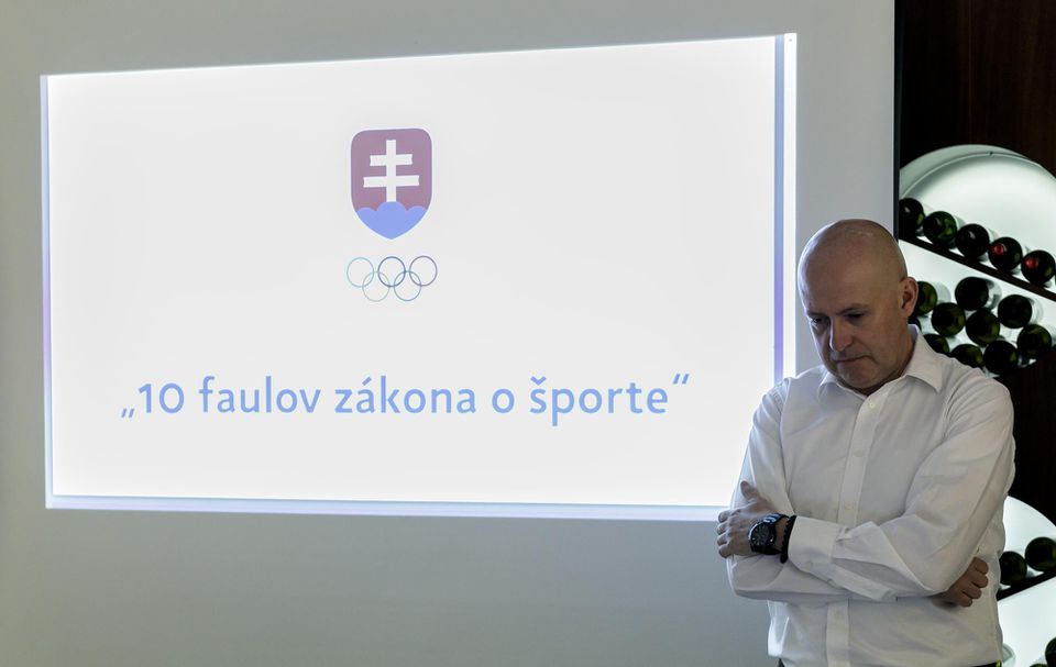 Prezident Slovenského olympijského výboru Anton Siekel.