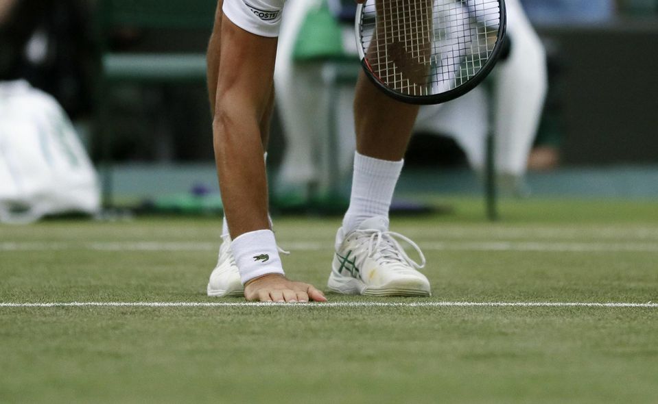 Wimbledon, trávnatý tenisový kurt