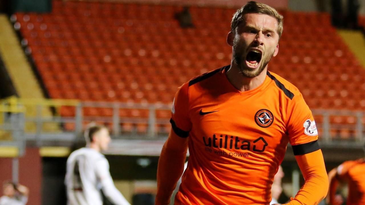 Pavol Šafranko v drese Dundee United FC