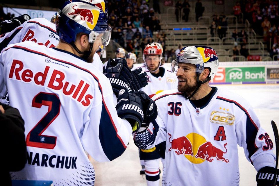 Hokejisti Red Bullu Mníchov.