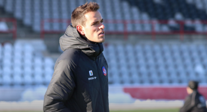Nový člen realizačného tímu AS Trenčín Matthias Kohler.