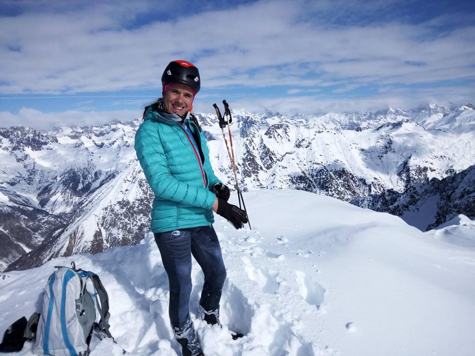 Slovenská reprezentantka v skialpinizme Marianna Jagerčíková.
