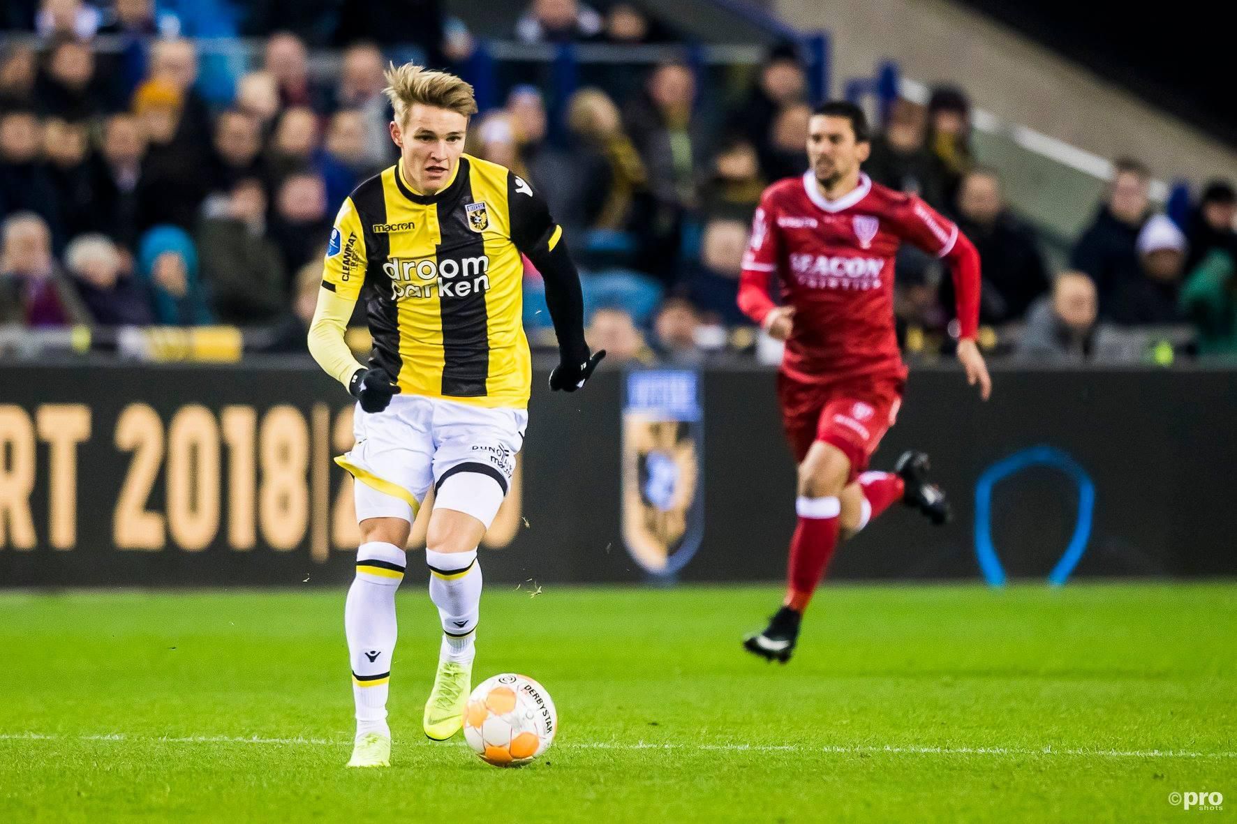 Martin Odegaard je aktuálne na hosťovaní v holandskom Vitesse Arnhem