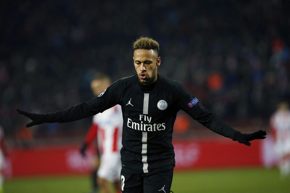 Neymar v drese Paríž Saint Germain