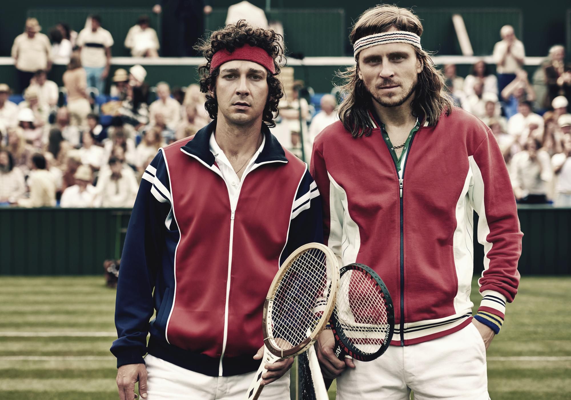 Vo filme Borg vs. McEnroe stvárnil búrlivého Američana Shia LaBeouf a švédsku legendu Sverrir Gudnason.