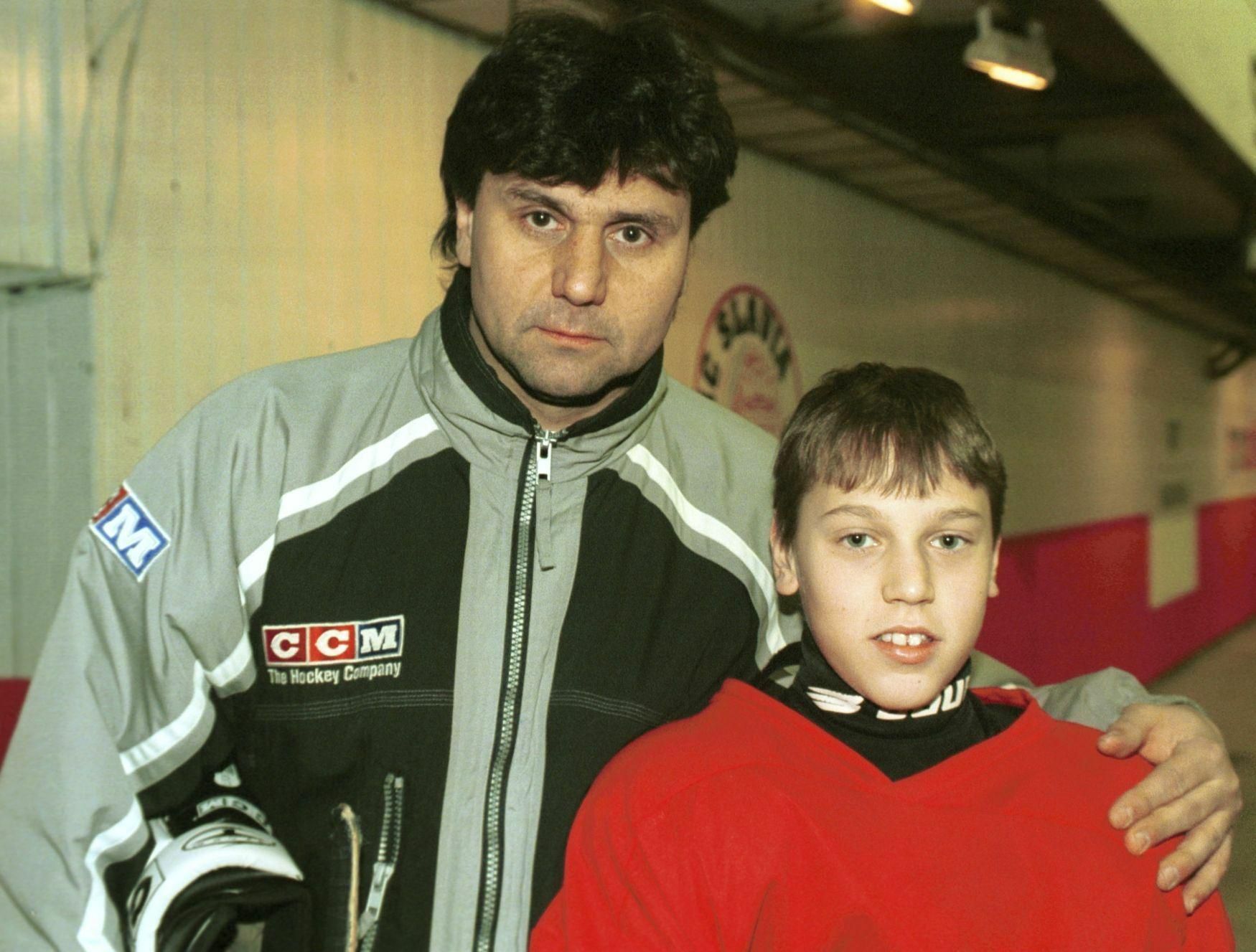 Vladimír Růžička so synom