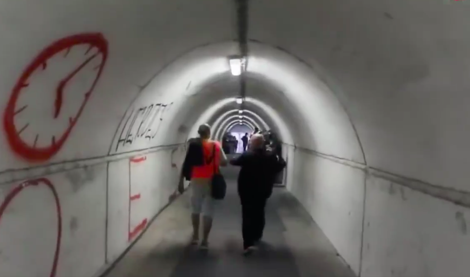 Tunel na štadióne Crvenej Zvezdy Belehrad